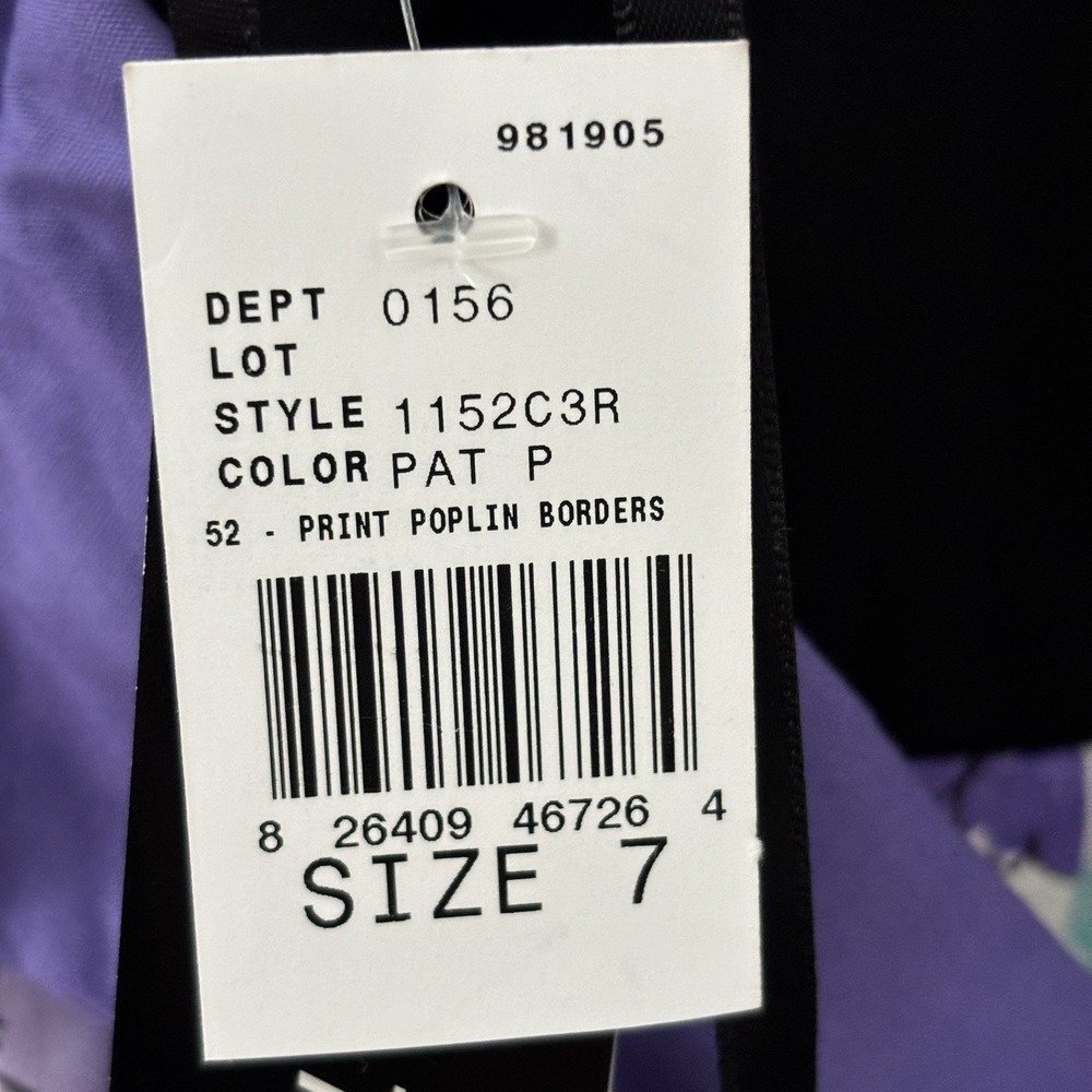 Y2K A Beyer Babydoll Dress 7 Black Purple Fit Flare Tie Back Whimsy Retro Fairy - Picture 6 of 7